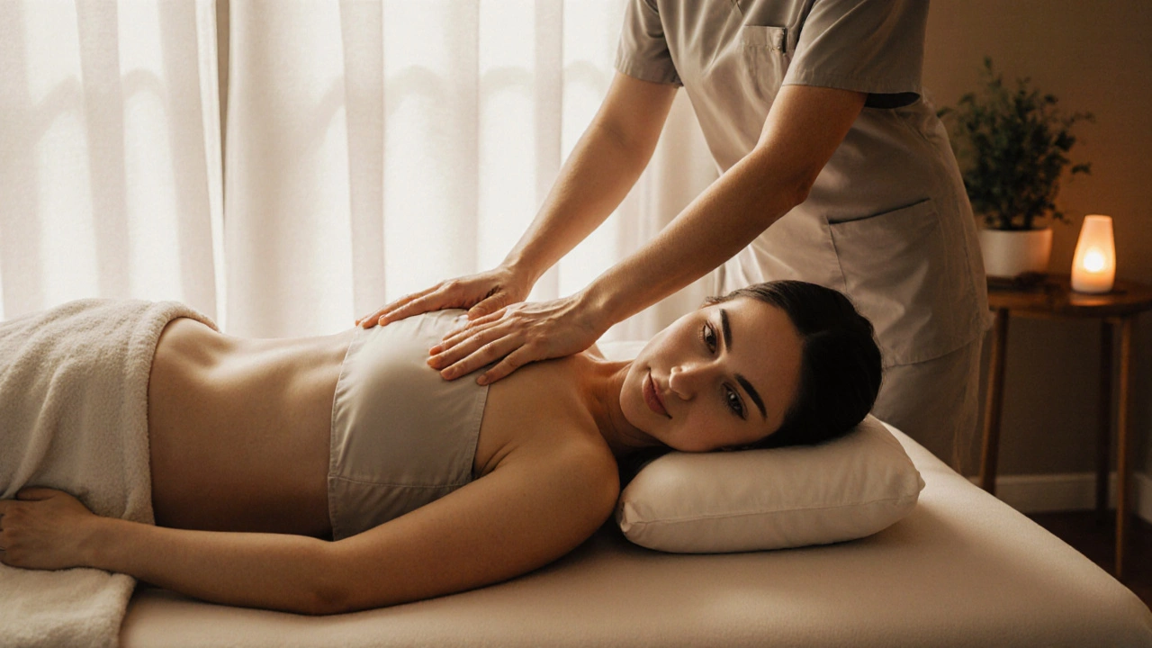 Těhotenská masáž: Jak ji začlenit do péče během těhotenství